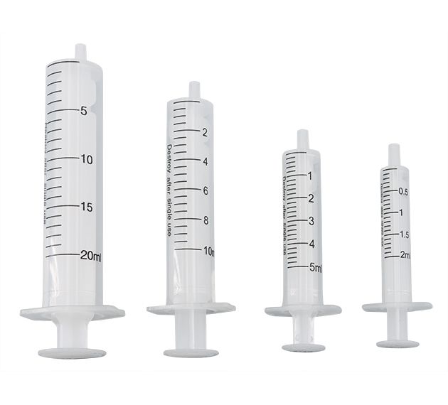 slide image medimex Einmalspritze